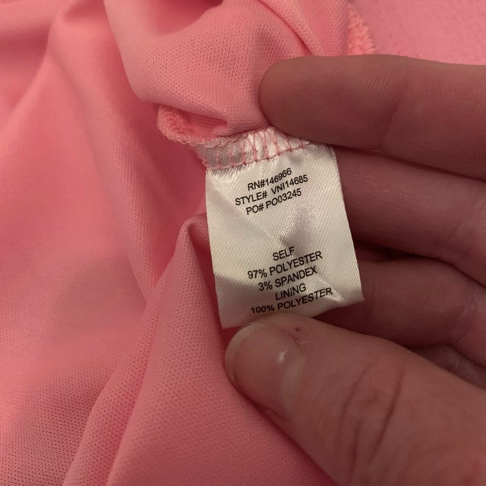 Pink Ruffle Sleeve Mini Dress - Picture 7 of 7